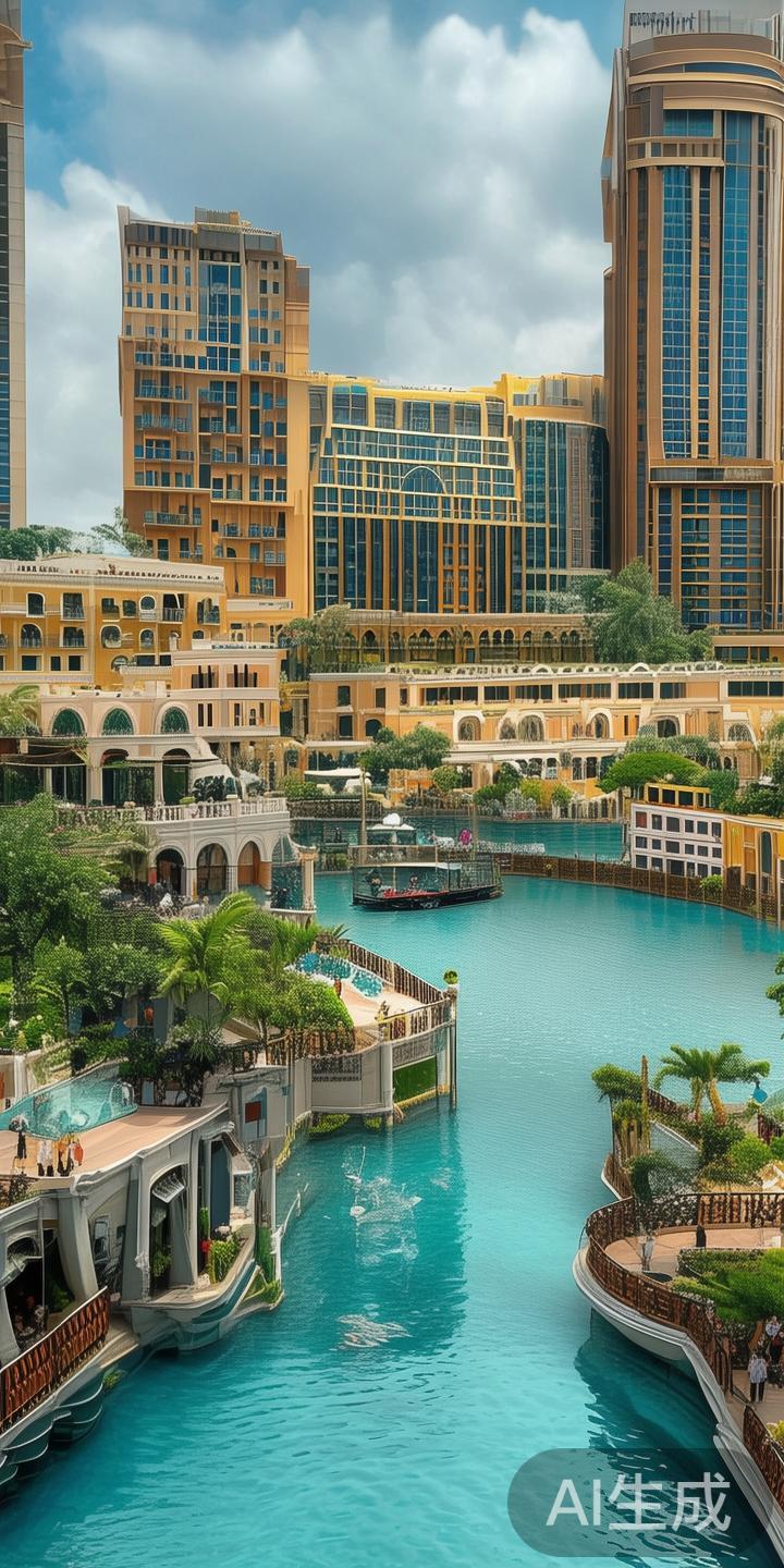 澳门威尼斯都城：引领亚洲水上度假新潮，打造一流奢华旅游目的地