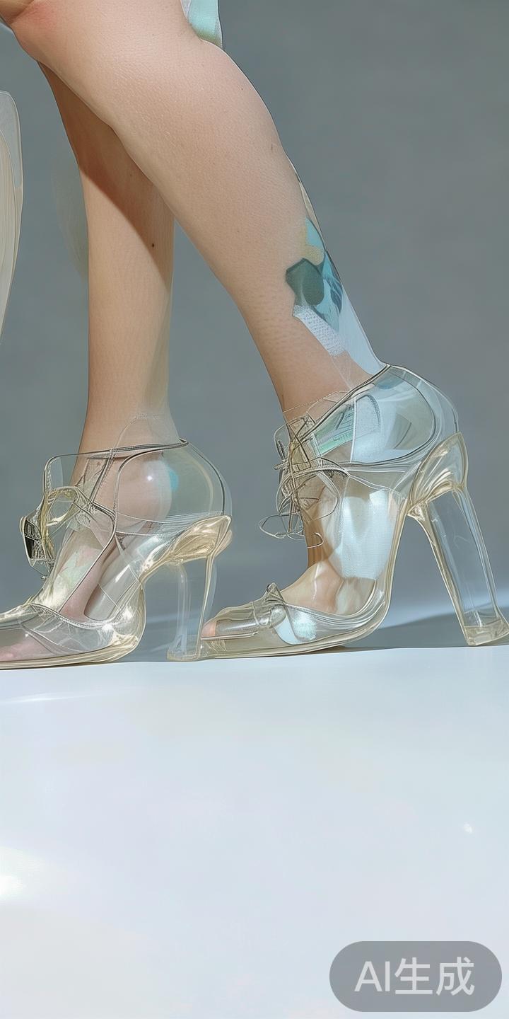 近年来，透明材质成为潮流新宠。Melissa在最新